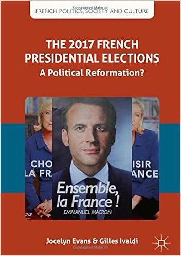The 2017 French Presidential Election